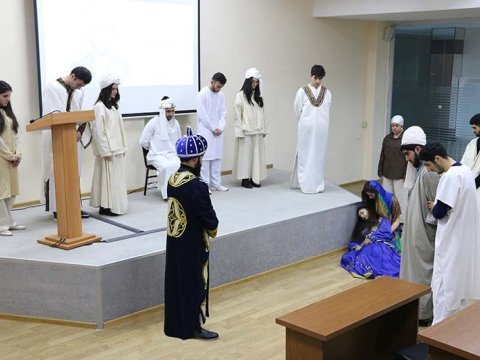 Azərbaycan Universitetində “Nəsimi əbədiyyətdir” tədbiri keçirilib