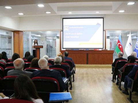 Azərbaycan Universiteti illik fəaliyyətinə yekun vurub