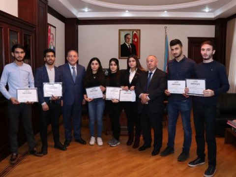 AzTU-nun tələbəsi “Qış Elm Festivalı”nda birinci yerə layiq görüldü
