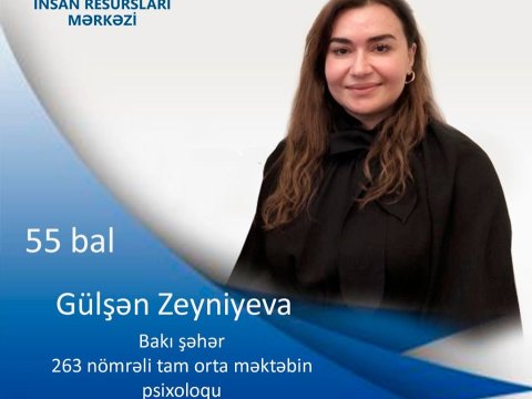 Diaqnostik Qiymətləndirmənin Respublika birincisi-