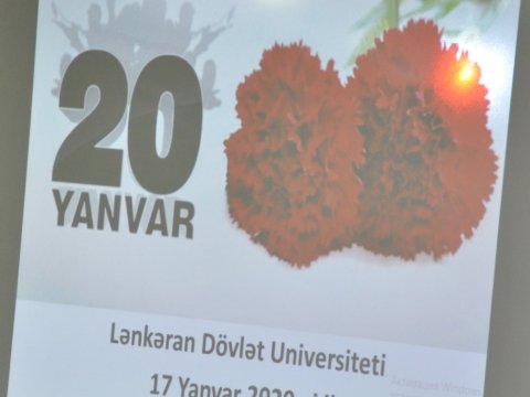  20 Yanvar faciəsi qurbanlarının xatirəsi anılıb.