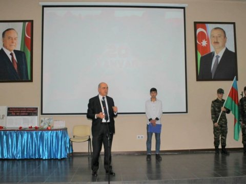 Peşə Təhsil Mərkəzidə “Qanlı Yanvar - tariximizin qan yaddaşı” mövzusunda xüsusi dərs təşkil olunub