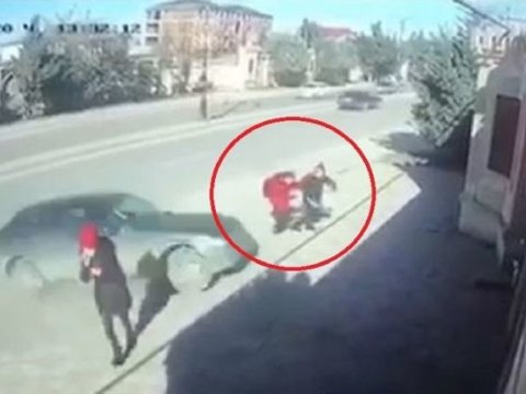 Xırdalanda məktəbliləri vuran avtomobilin sürücüsü tutulub