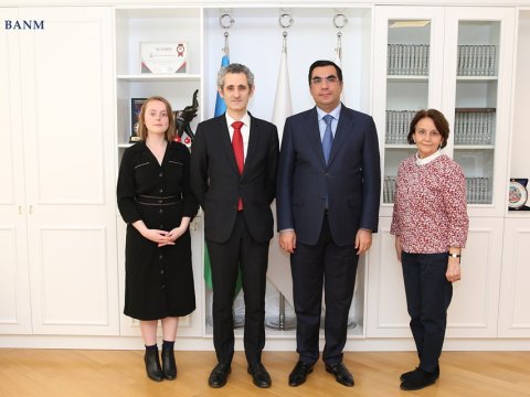 Fransa səfiri Bakı Ali Neft Məktəbində 