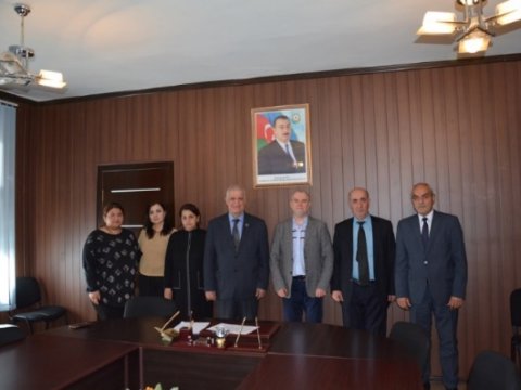 AMEA-nın Radiasiya Problemləri İnstitutunda ukraynalı alimin məruzəsi dinlənilib