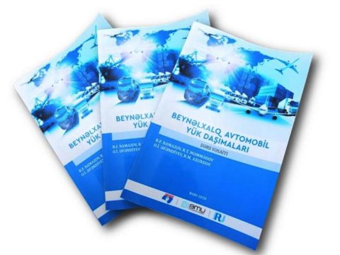 “Beynəlxalq avtomobil yük daşımaları” adlı dərs vəsaiti çap olunub