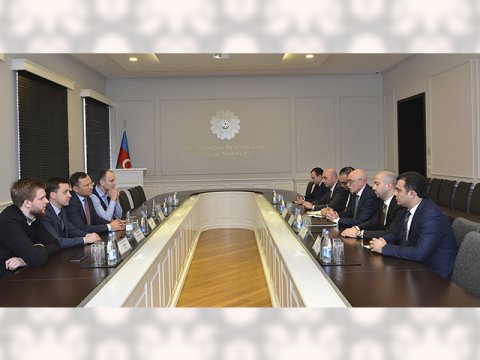 Ukrayna Ali Radasının nümayəndə heyətinin üzvləri ilə görüş