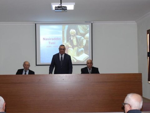  Nəsirəddin Tusiyə həsr olunan elmi konfrans keçirildi