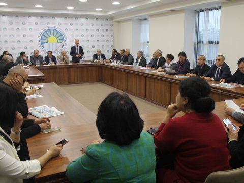 Professor Ramiz Əskər Özbəkistan Yazıçılar İttifaqının fəxri üzvü seçilib