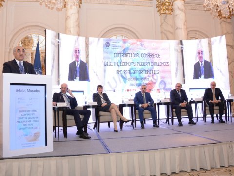 ”Rəqəmsal iqtisadiyyat: müasir çağırışlar və real imkanlar” mövzusunda beynəlxalq konfrans keçirilib