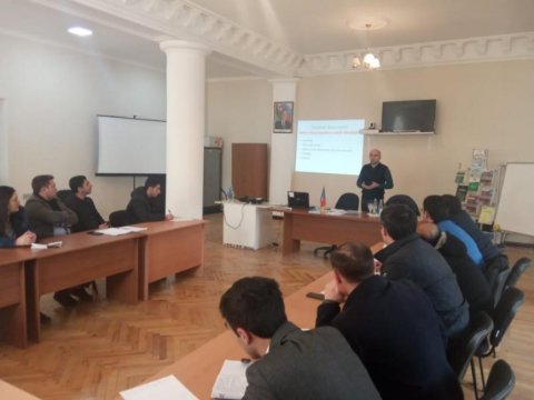 Sertifikatlaşdırılma məqsədilə təlim keçirilib