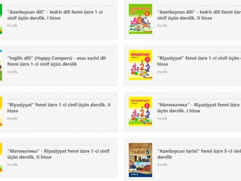 Dərslik layihələrinə dair ictimai rəy öyrənilir