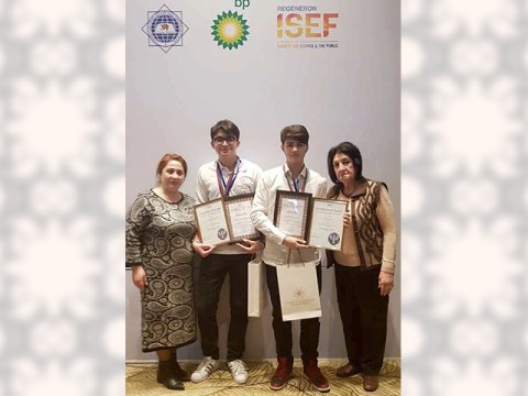 “Sabahın alimləri”ndə bürünc medal qazanan layihə