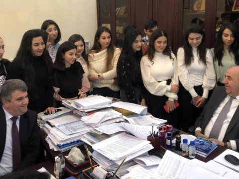 Tələbələrin Neft-Kimya Prosesləri İnstitutunda istehsalat təcrübəsi