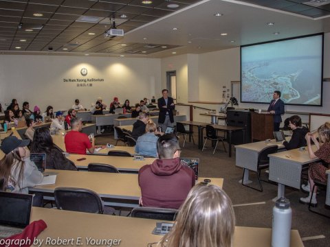 Kaliforniya Universitetində Azərbaycana dair mühazirə keçirildi – FOTO
