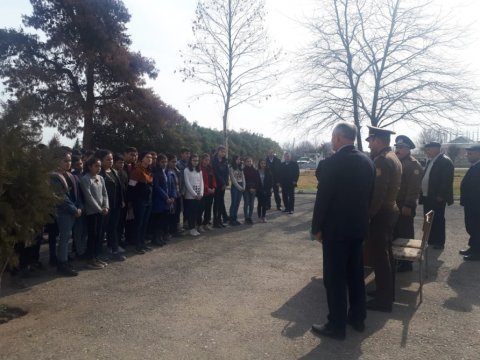 Şagirdlərə yanğın hadisələri zamanı düzgün davranış vərdişləri aşılanıb