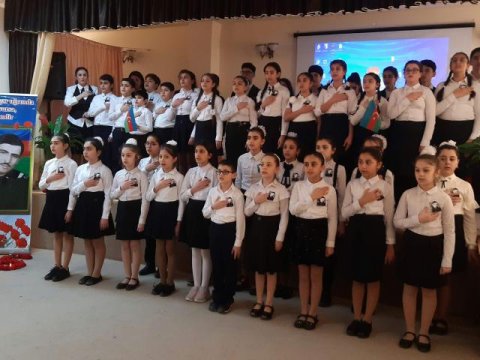 Şəhidin xatirəsi anılıb