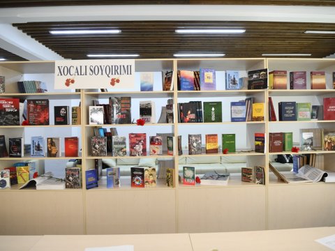 Azİİ e-Kitab Evində Xocalı faciəsinin 28 -ci  ildönümü anılıb