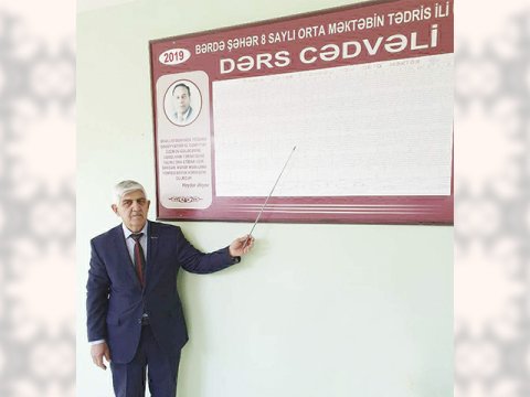 Təlim prosesində səmərəliliyin artırılmasında dərs cədvəlinin elmi-pedaqoji tələblər əsasında tərtibi vacib amillərdəndir