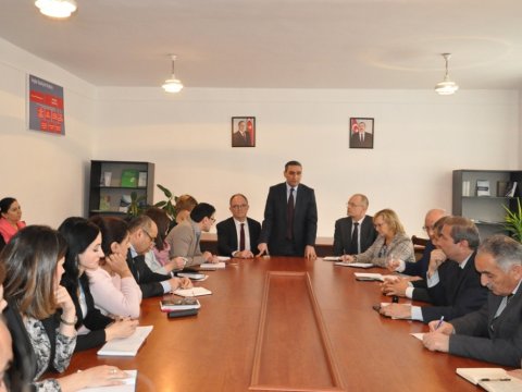 Tvinninq layihəsinin Fransa, Latviya və Litvadan olan rəhbərləri Mingəçevir Dövlət Universitetində olublar