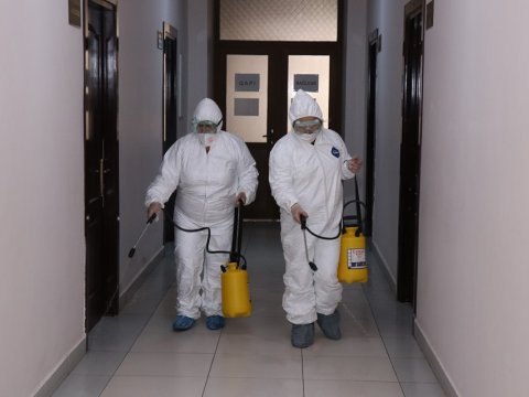 Azərbaycan Texniki Universitetində dezinfeksiya işləri aparılıb