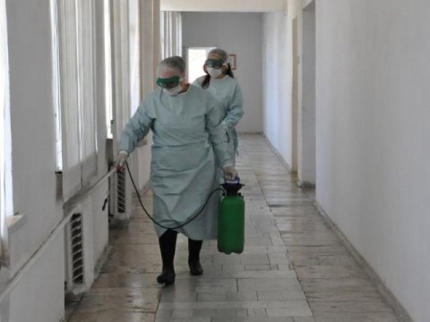 Mingəçevir Dövlət Universitetində dezinfeksiya tədbirləri
