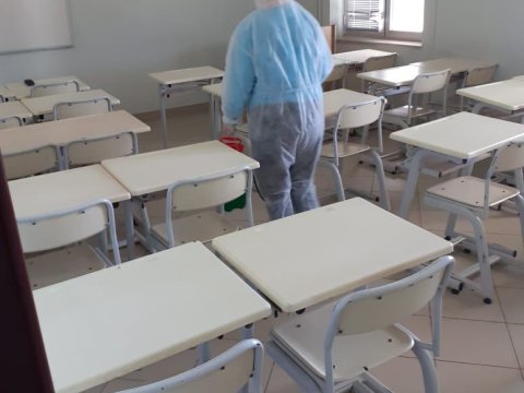 BMU-da növbəti əsaslı dezinfeksiya işləri aparılıb (FOTO)