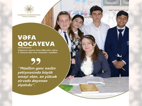 “Bizim müəllim”