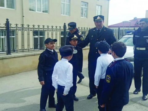 “Yol hərəkətinin təhlükəsizliyi” mövzusunda maarifləndirici tədbir