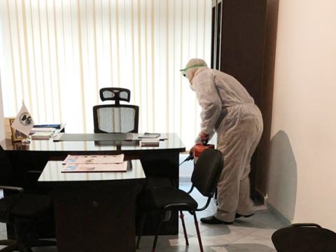 AMEA-nın Lənkəran Regional Elmi Mərkəzində koronavirus təhlükəsinə qarşı profilaktik tədbirlər görülür  