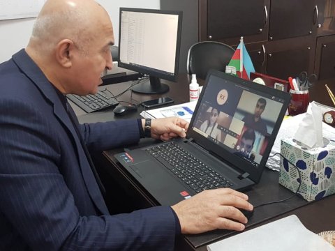 ADNSU-da onlayn təhsilə start verildi