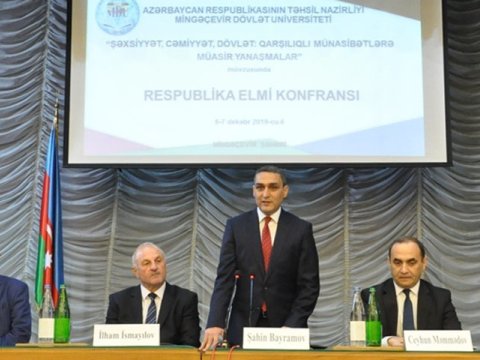 Mingəçevir Dövlət Universitetində keçirilmiş elmi konfransın materialları dərc olunub  