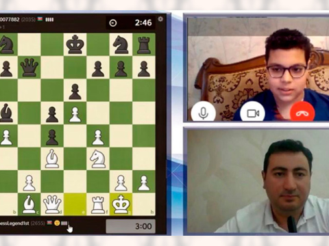 Şahmat üzrə onlayn respublika birinciliyi keçirilib