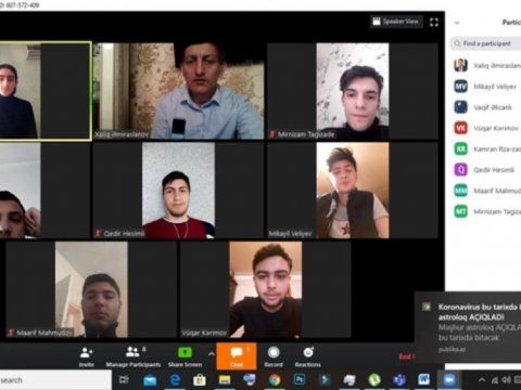 Texniki Universitet onlayn dərsləri davam etdirir