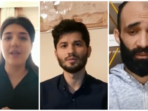 Azərbaycanlı tələbələr: 