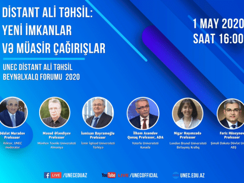 “Distant təhsilin himni UNEC-də yazılıb”-  Ekspertlər Beynəlxalq Forumdan danışdılar
