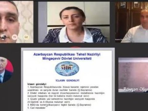 MDU Elmi Şurasının növbəti iclası