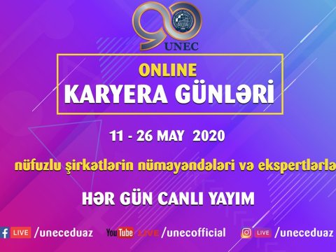UNEC-də ilk dəfə Online Karyera Günləri keçiriləcək
