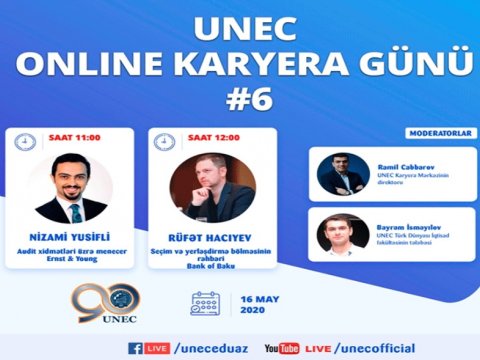 UNEC-də onlayn “Karyera günləri” davam edir