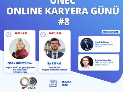 UNEC-də Online Karyera günləri davam edir