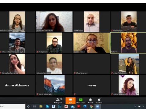 Memarlıq və İnşaat Universitetinin “Enactus” komandası ölkə çempionatına hazırlıq məsələlərini müzakirə edib
