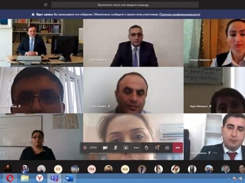 Mingəçevir Dövlət Universitetinin “Peşəkarla görüş” layihəsinin ilk qonağı Bəxtiyar Aslanbəyli olub
