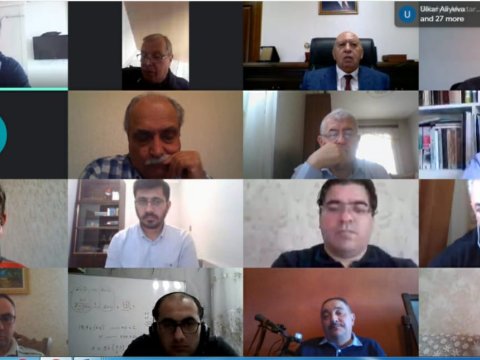 BMU Elmi Şurasının növbəti onlayn iclası keçirilib  