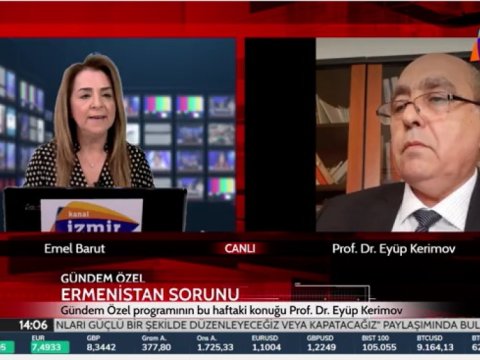Azərbaycan Texniki Universitetinin professoru Türkiyə telekanalında erməni yalanlarını ifşa edib