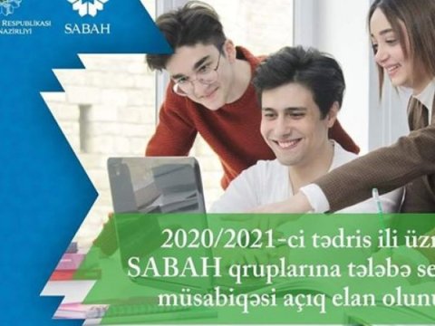 SABAH qruplarına tələbə seçimi müsabiqəsi açıq elan oldundu