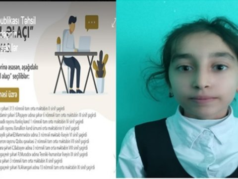 Masallı məktəblisi “Virtual əlaçı” bilik yarışmasının qalibi olub