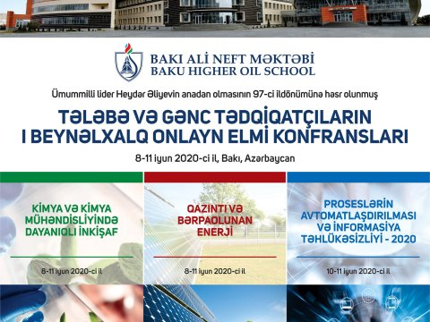 Tələbə və Gənc Tədqiqatçıların I Beynəlxalq Elmi Konfransları başlayıb