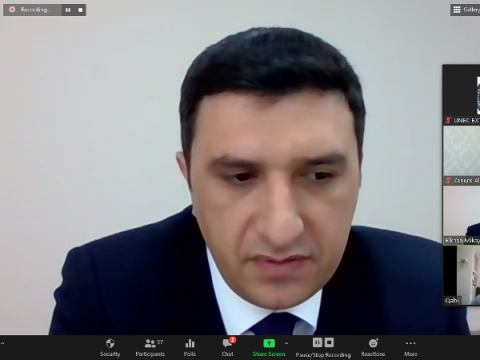 UNEC-in bakalavr və magistr məzunu ilə görüş keçirilib    