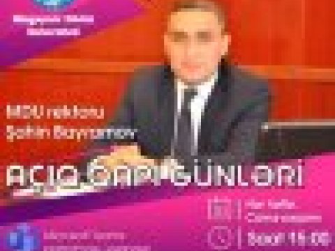 Mingəçevir Dövlət Universitetində növbəti “Açıq qapı” günü keçirilib