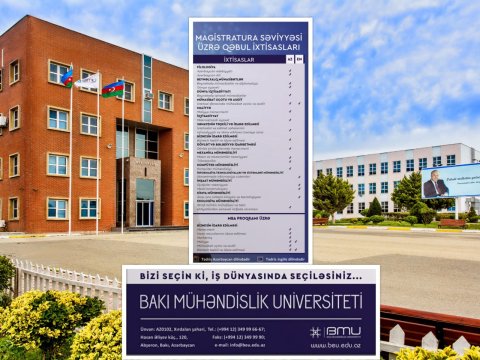 BMU-da magistratura təhsili almağın üstünlükləri